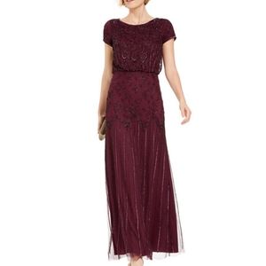 Adrianna Papell Sequined Gown